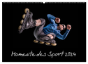 Momente des Sport (Wandkalender 2024 DIN A2 quer), CALVENDO Monatskalender
