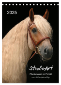 StudioArt Pferderassen im Porträt (Tischkalender 2025 DIN A5 hoch), CALVENDO Monatskalender