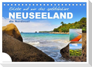 Erlebe mit mir das spektakuläre Neuseeland (Tischkalender 2025 DIN A5 quer), CALVENDO Monatskalender