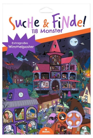 Weiß-Freiburg GmbH. Suche & Finde! 118 Monster. moses. Verlag GmbH, 2026.