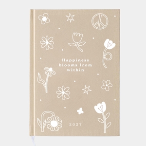 Odernichtoderdoch ist eine Marke der Bambola GmbH (Hrsg.). Achtsamkeitskalender 2027 - Happiness blooms from within. ODERNICHTODERDOCH, 2026.