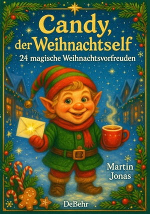 Jonas, Martin. Candy, der Weihnachtself - 24 magische Weihnachtsvorfreuden. DeBehr, 2025.