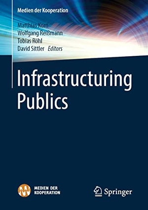 Korn, Matthias / David Sittler et al (Hrsg.). Infrastructuring Publics. Springer Fachmedien Wiesbaden, 2019.