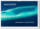 Malediven - Inselparadies im Indischen Ozean (Wandkalender 2025 DIN A2 quer), CALVENDO Monatskalender