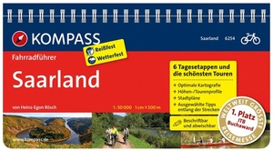 Rösch, Heinz E. Saarland - Fahrradführer mit Routenkarten im optimalen Maßstab.. Kompass Karten GmbH, 2013.