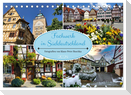 Fachwerk in Süddeutschland (Tischkalender 2024 DIN A5 quer), CALVENDO Monatskalender