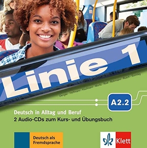 Dengler, Stefanie / Hoffmann, Ludwig et al. Linie 1 A2.2. 2 Audio-CDs zum Kurs- und Übungsbuch - Deutsch in Alltag und Beruf. Klett Sprachen GmbH, 2016.