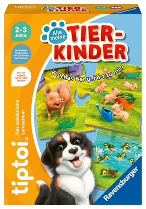 tiptoi 00108 - Alle meine Tierkinder - Welches Tier gehört zu mir?. Ravensburger Spieleverlag, 2022.