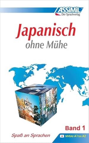 Garnier, Catherine / Toshiko. Mori. Assimil. Japanisch ohne Mühe 1. Lehrbuch - Lehrbuch (Niveau A1 - A2). 49 Lektionen, über 120 Übungen mit Lösungen. Assimil-Verlag GmbH, 1990.