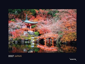 Japan - KUNTH Wandkalender 2027 - Hochwertiger, bildstarker Kalender mit Spiralbindung im Großformat. Kunth GmbH Kalender, 2026.