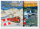 Auf der großen Tour durch die Schweiz, Etappe 1, Appenzell zum Genfer See (Wandkalender 2024 DIN A3 quer), CALVENDO Monatskalender