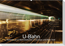 U-Bahn - Szenen an U-Bahnstationen in Europa und New York (Wandkalender 2023 DIN A2 quer)