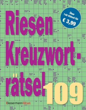 Krüger, Eberhard. Riesen-Kreuzworträtsel 109. Bassermann, Edition, 2026.