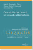 Österreichisches Deutsch an polnischen Hochschulen