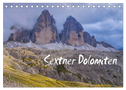Sextner Dolomiten (Tischkalender 2024 DIN A5 quer), CALVENDO Monatskalender