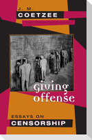 Giving Offense
