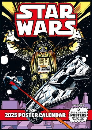 Star Wars Classics 2025 Wandkalender 30 x 42 cm. Pyramid Lizenzen, 2024.
