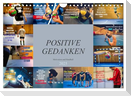 Positive Gedanken - Motivation und Handball (Wandkalender 2025 DIN A4 quer), CALVENDO Monatskalender