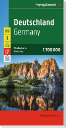 Deutschland, Autokarte 1:700.000