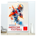 American Football - tolle Momente (hochwertiger Premium Wandkalender 2025 DIN A2 hoch), Kunstdruck in Hochglanz