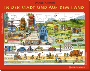 Kulot, Daniela. Rahmenpuzzle In der Stadt und auf dem Land - 48 Teile. Gerstenberg Verlag, 2026.