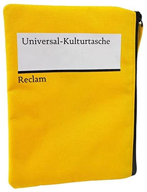 Reclams Universal-Kulturtasche - Hergestellt aus recycelten PET-Flaschen · Waschbar. Reclam Philipp Jun., 2023.
