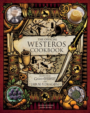 Reeder, Cassandra / Joanne Bourne. The Official Westeros Cookbook: Recipes from Game of Thrones and House of the Dragon. Insight Editions, 2024.