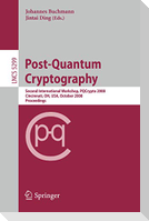 Post-Quantum Cryptography