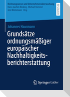 Grundsätze ordnungsmäßiger europäischer Nachhaltigkeitsberichterstattung