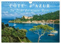 Cote d'Azur - Im Licht der blauen Küste (Wandkalender 2025 DIN A4 quer), CALVENDO Monatskalender