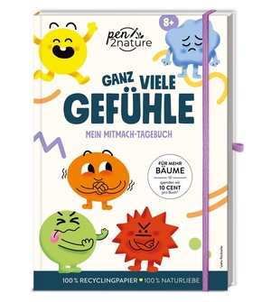 Wudy, Marina. Ganz viele Gefühle. Mein Mitmach-Tagebuch - Ausmalen, Eintragen und Rätseln rund um die Gefühle für Kinder ab 8 Jahren. Naumann & Göbel Verlagsg., 2026.