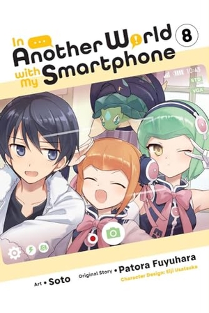 Keller-Nelson, Alexander / Christie, Chiho et al. In Another World with My Smartphone, Vol. 8 (manga). Little, Brown & Company, 2023.