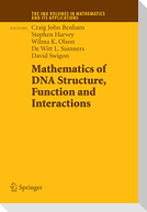 Mathematics of DNA Structure, Function and Interactions