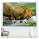 Afrika. Zauber des schwarzen Kontinents (hochwertiger Premium Wandkalender 2025 DIN A2 quer), Kunstdruck in Hochglanz