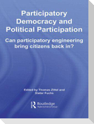 Participatory Democracy and Political Participation