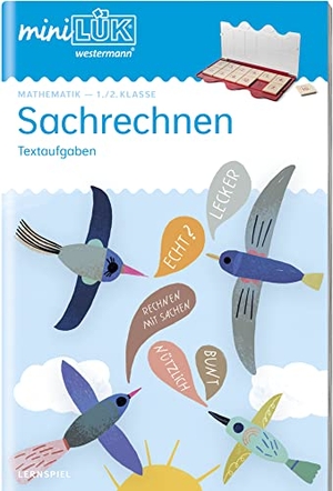 Pacher, Lieselotte. miniLÜK. 1./2. Klasse - Mathematik: Sachrechnen - Textaufgaben  (Überarbeitung). Westermann Lernwelten, 2021.