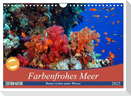 Farbenfrohes Meer (Wandkalender 2025 DIN A4 quer), CALVENDO Monatskalender
