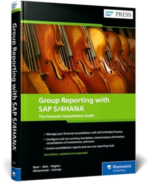 Ryan, Eric / Bala, Thiagu et al. Group Reporting with SAP S/4HANA - The Financial Consolidation Guide. Rheinwerk Verlag GmbH, 2025.