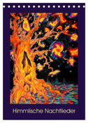 Himmlische Nachtlieder (Tischkalender 2024 DIN A5 hoch), CALVENDO Monatskalender