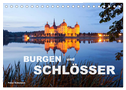 Burgen und Schlösser (Tischkalender 2024 DIN A5 quer), CALVENDO Monatskalender