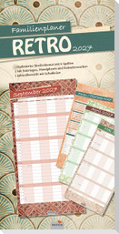 Familienplaner "RETRO" Kalender 2027