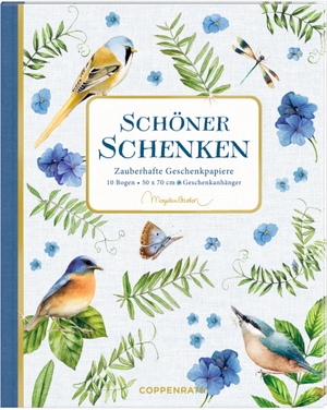 Geschenkpapier-Buch - Schöner schenken - M. Bastin - Zauberhafte Geschenkpapiere. Coppenrath, 2020.