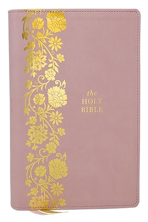 Nelson, Thomas. KJV Personal Size Large Print End-of-Verse Reference Bible, Pink Leathersoft, Red Letter, Comfort Print (Thumb Indexed). Thomas Nelson Publishers, 2026.