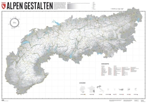 Spiegel, Stefan / Lana Bragina. Alpen Gestalten - Edition 2 - Gestalte deine persönlichen Alpenkarte. Marmota Maps GmbH, 2017.