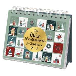 Der Quiz-Adventskalender für Ratefüchse. St. Benno Verlag GmbH, 2026.