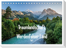 Traumlandschaft Werdenfelser Land - Teil I (Tischkalender 2025 DIN A5 quer), CALVENDO Monatskalender
