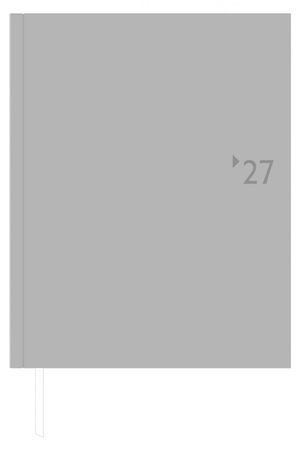 Neumann Verlage GmbH & Co KG (Hrsg.). Wochenbuch anthrazit Leine 1W/2S 2027. Neumann Verlage GmbH & Co, 2026.