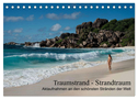 Traumstrand - Strandtraum (Tischkalender 2024 DIN A5 quer), CALVENDO Monatskalender