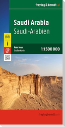 freytag & berndt Straßenkarte Saudi-Arabien 1:1,5 Mio.