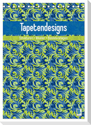 Tapetendesigns ¿ Strukturen, Muster und Bastelvorlagen (Tischkalender 2024 DIN A5 hoch), CALVENDO Monatskalender